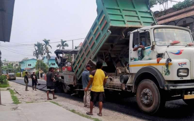भौतिक पूर्वाधारको क्षेत्रमा अगाडी बड्दै बिर्तामोड नगरपालिका
