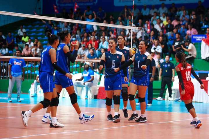 इरानलाई सोझो सेटमा पराजित गर्दै नेपाल फाइनलमा उपाधिका लागि भारत संग खेल्ने