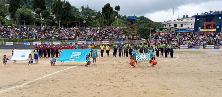 गोल वर्षा भएको खेलमा आयोजक सङ्घर्ष स्पोर्टिङ क्लब विजयी
