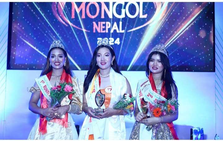 मिस मंगोल नेपालको उपाधि खोटाङकी एञ्जल राईले जितिन्