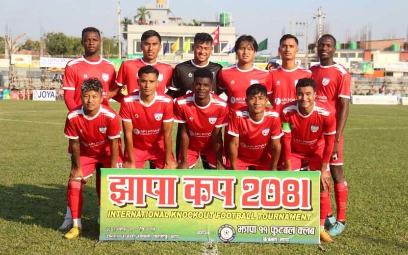 चर्च ब्वाइज युनाइटेड झापा कपको सेमिफाइनलमा