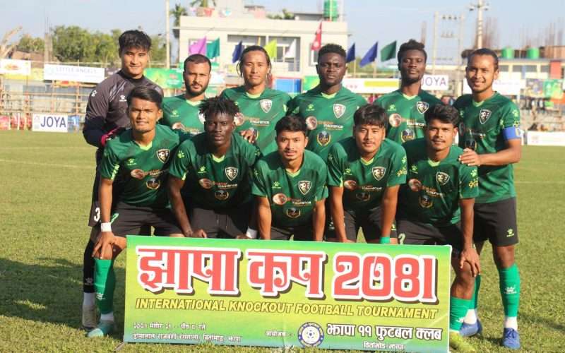 अञ्जन बिष्टको ह्याट्रिकमा फराकिलो जितसहित एआरटी सेमिफाइनलमा