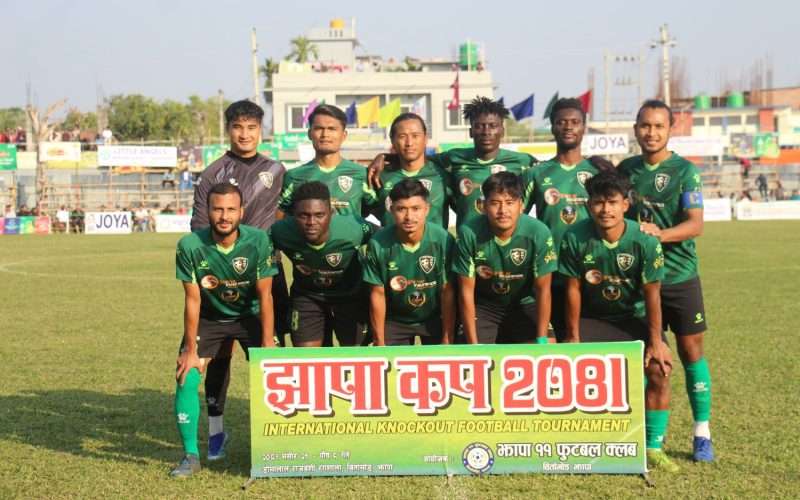 न्यु रोड टिम एनआरटी झापा कपको फाइनलमा प्रवेश