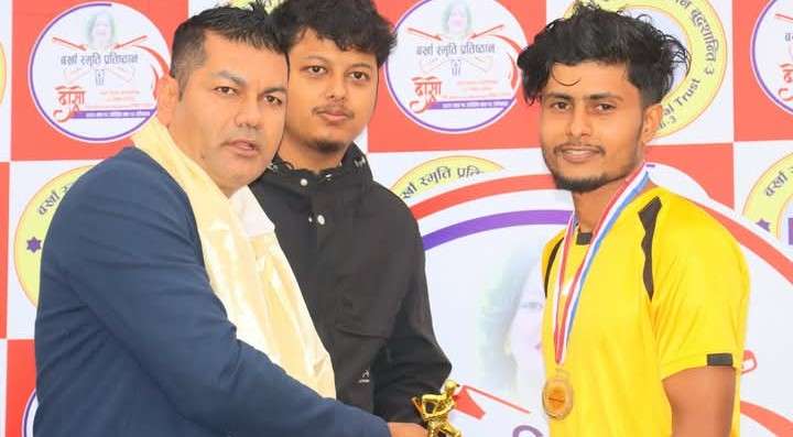 बर्खा स्मृति पुरुष क्रिकेटको उद्घाटन खेलमा भद्रपुरको शानदार सुरूवात