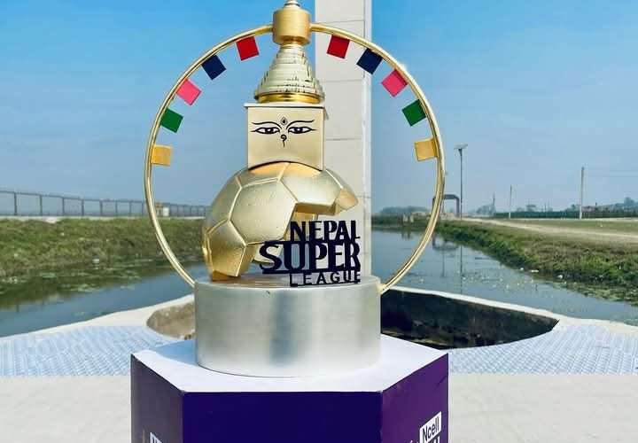 झापामा नेपाल सुपर लिगको ट्रफी अनावरणसँगै प्रदर्शन