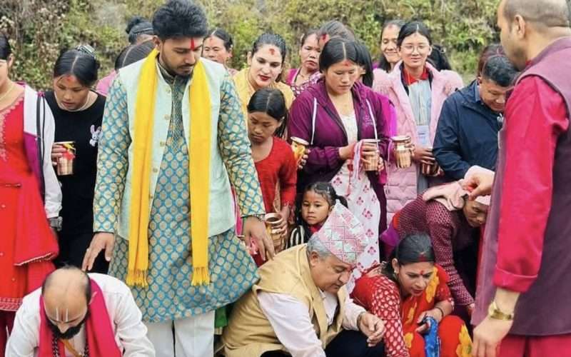 पिण्डेश्वरी माध्यामिक विद्यालयमा प्लस टु सञ्चालन  गर्न श्रीमद्भागवत सप्ताह ज्ञान महायज्ञ  सुरु