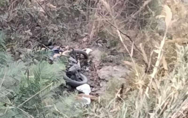 कृष्णभीरबाट त्रिशुली किनारमा मोटरसाइकल खस्दा एक  जनाको मृत्यु।