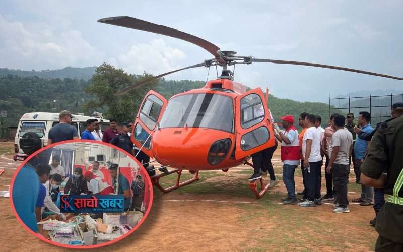 धादिङको ससाहमा सवारीको ठक्कर बाट एक बालीका गम्भिर घाइते ।