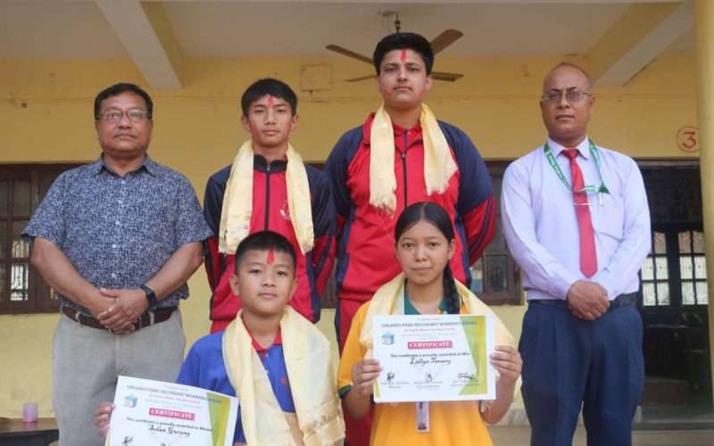 चिल्ड्रेनपार्क आवासीय माध्यामिक विद्यालयले शैक्षिक सत्र २०८२ को लागि कप्तान र उपकप्तान चयन