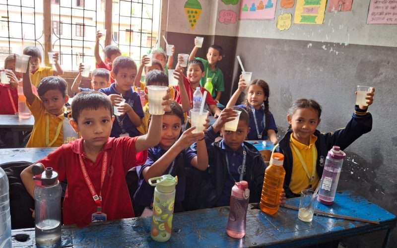 न्यु किबो बोर्डिङ स्कुलले शुक्रबार विभिन्न क्रीयाकलाप गरि बुक फ्री फ्राइडे मनाएको छ